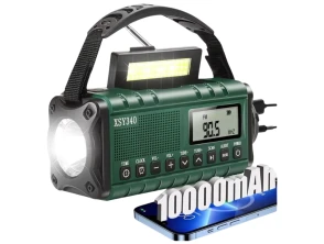 Añadir a la cesta Radio de Emergencia Portátil XSY340 con Batería de 10000 mAh Radio de Emergencia Portátil XSY340 con Batería de 10000 mAh