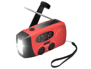 Añadir a la cesta Radio Stonego 2000 mAh Rojo - Radio de Emergencia Radio Stonego 2000 mAh Rojo - Radio de Emergencia