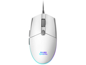Añadir a la cesta Ratón Gaming Mars Gaming MMGW Blanco Ratón Gaming Mars Gaming MMGW Blanco