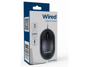 Añadir a la cesta Gembird Mus-u-01 Usb Óptico 1000dpi Ambidextro Negro Ratón Gembird Mus-u-01 Usb Óptico 1000dpi Ambidextro Negro Ratón