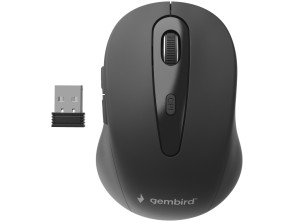Gembird MUSW-6B-01 - Ratón Inalámbico 2.4 Ghz 6 Botones PC50115