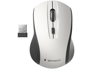 Gembird Musw4b02bs Optico Rf Inalambrica Usb 1600 Dpi Negro