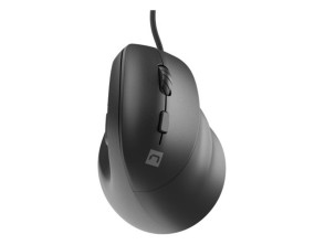 Natec Crake 2 Pro, 12800dpi, Ratón Vertical, negro, Óptica Programable