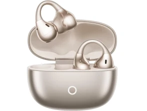 Auriculares Bluetooth Realme Buds OpenWear Clip Dorado con Reducción de Ruido IA