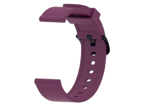 Correa Universal Silicona Gum 20mm para Xiaomi Amazfit Samsung Huawei Realme Ticwatch - CROCOCASE - Violeta