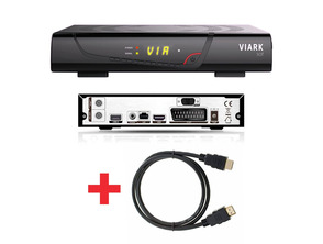 RECEPTOR SATELITE VIARK SAT DVB-S2 HDMI WIFI ETHERNET USB EURO