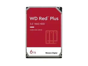 Disco Duro Interno WESTERN DIGITAL Red Plus 6TB SATA HDD 3.5"