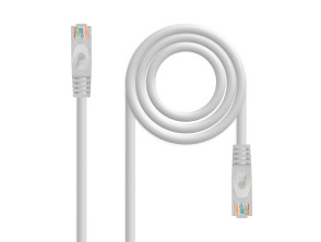 Añadir a la cesta Cable de Red RJ45 CAT6A UTP 5m - Gris NanoCable Cable de Red RJ45 CAT6A UTP 5m - Gris NanoCable