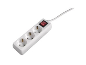 Añadir a la cesta REGLETA HAMA: Alimentación con 3 tomas y interruptor, 1,4m - Color Blanco REGLETA HAMA: Alimentación con 3 tomas y interruptor, 1,4m - Color Blanco