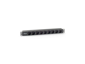 Regleta para Rack 19" 1U con 9 tomas - Marca EQUIP