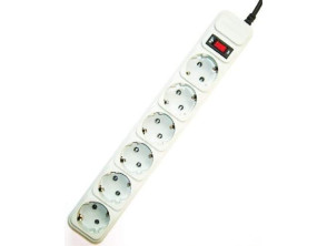 Añadir a la cesta Regleta Gembird De 6 Enchufes Con Protección Contra Sobretensiones 3 M Color Blanco Gb6310 Regleta Gembird De 6 Enchufes Con Protección Contra Sobretensiones 3 M Color Blanco Gb6310