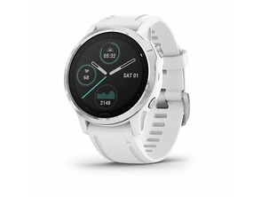 Reloj Deportivo GPS Garmin Fénix 6S Plata/Blanco