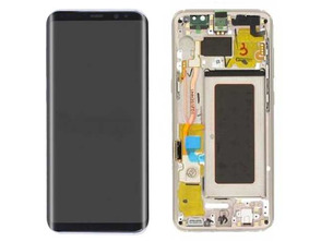 Reparación Pantalla Completa con Marco - Samsung Galaxy S8 Oro
