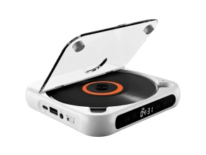 Añadir a la cesta Reproductor Estéreo Bluetooth CD Blanco KC-918 Portátil Reproductor Estéreo Bluetooth CD Blanco KC-918 Portátil