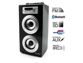 Reproductor JoyBox Bluetooth Negro Biwond