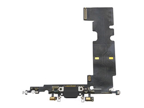 Repuesto Audio Dock Conector Flex - iPhone 8 Plus Negro