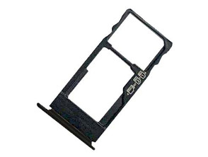 Repuesto Bandeja Dual Sim Aquaris V Plus Negro