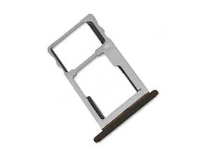 Repuesto Bandeja Sim / MicroSD BQ Aquaris U / U Lite - Negro