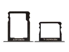 Repuesto Bandejas SIM/MicroSD - Huawei P8 Negro