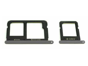Repuesto Bandejas SIM/MicroSD Samsung Galaxy A9 Negro