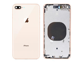 Repuesto Carcasa Trasera Completa - iPhone 8 Plus Oro