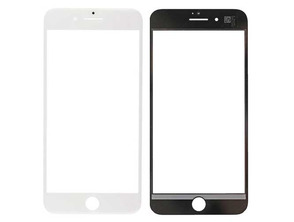 Repuesto Cristal Frontal iPhone 8 Plus (Pegamento Oca) Blanco