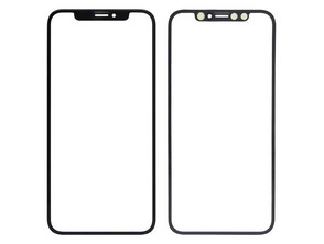 Repuesto Cristal Frontal iPhone X - Negro