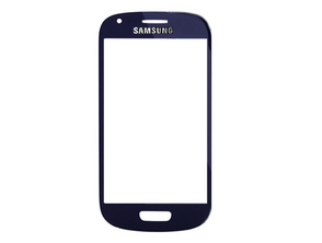 Repuesto cristal frontal Samsung Galaxy S3 Mini (i8190) Azul Oscuro