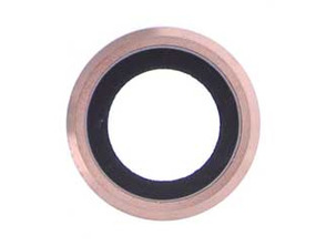 Repuesto Cubierta Cámara Trasera - iPhone 6S Oro Rosa