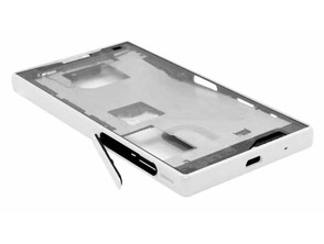 Repuesto Marco Frontal Sony Xperia Z5 Compact Blanco