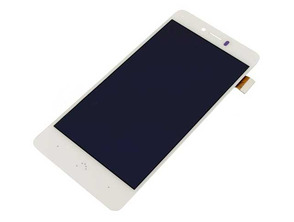 Repuesto Pantalla Completa BQ Aquaris U Blanco / Oro