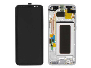 Añadir a la cesta Repuesto Pantalla Completa con Marco - Samsung Galaxy S8 Plus Plata Repuesto Pantalla Completa con Marco - Samsung Galaxy S8 Plus Plata