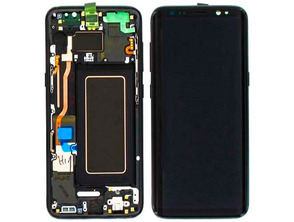 Repuesto Pantalla Completa + Marco Samsung Galaxy S9 Negro