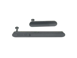 Repuesto Tapas Laterales Sony Xperia Z3 Negro