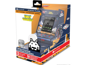 MY ARCADE PORTABLE RETRO ARCADE JOYSTICK PLAYER SPACE INVADERS (3 GAMES INLUDED)