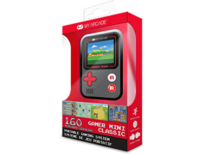 MY ARCADE GAMER MINI NEGRA/ROJA (160 GAMES)