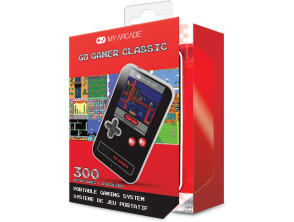 MY ARCADE POCKET PLAYER GO GAMER CLASSIC NEGRA/ROJA (300 GAMES)