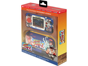 MY ARCADE PORTABLE GAMING SYSTEM POCKET PLAYER PRO SUPER STREET FIGHTER II + TRAVEL CASE