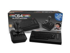 THE C64 MINI - BLACK EDITION (25 GAMES)