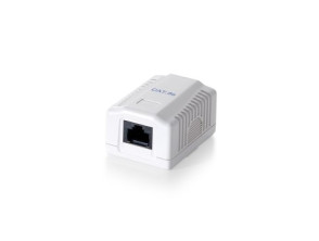 Añadir a la cesta ROSETA DE SUPERFICIE RJ45 CATEGORÍA 5e HEMBRA 1 - EQUIP ROSETA DE SUPERFICIE RJ45 CATEGORÍA 5e HEMBRA 1 - EQUIP