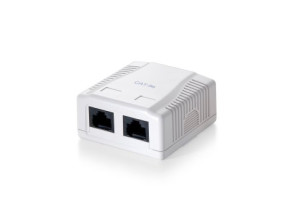 Añadir a la cesta ROSETA DE SUPERFICIE CATEGORIA 6 EQUIP - RJ45 2 HEMBRAS ROSETA DE SUPERFICIE CATEGORIA 6 EQUIP - RJ45 2 HEMBRAS