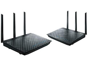 Router Wireless ASUS RT-AC66U (Pack x2) Negro