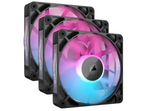 Añadir a la cesta Ventilador Auxiliar Corsair RX120 iCUE Link RGB 120mm Triple Pack Negro Ventilador Auxiliar Corsair RX120 iCUE Link RGB 120mm Triple Pack Negro