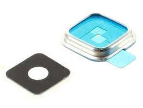 Repuesto cubierta cámara trasera Samsung Galaxy S5 Silver