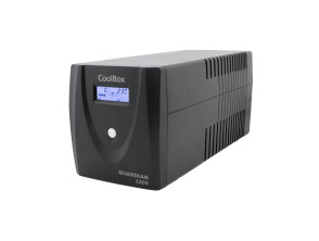 Añadir a la cesta Sistema Alimentación Ininterrumpida SAI Coolbox Guardian 3 1200VA LCD 720W Negro 4xSCHUKO Sistema Alimentación Ininterrumpida SAI Coolbox Guardian 3 1200VA LCD 720W Negro 4xSCHUKO