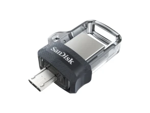 Añadir a la cesta SanDisk Ultra Dual Drive m3.0 128GB USB 3.2 - Negro/Plata SanDisk Ultra Dual Drive m3.0 128GB USB 3.2 - Negro/Plata