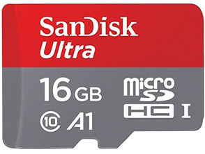Sandisk Ultra Micro SD HC 16gb + SD Adapter
