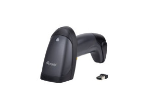 Scanner Inalámbrico Equip 351023 RF 2.4GHz - Detecta Códigos 1D con Soporte IP54 Velocidad