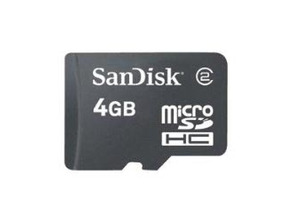 MicroSD 4GB HC Sandisk