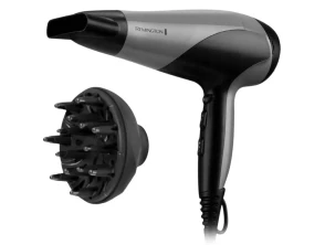 Secador de Pelo Remington Ionic Dry 2200W D3190S Gris/Negro